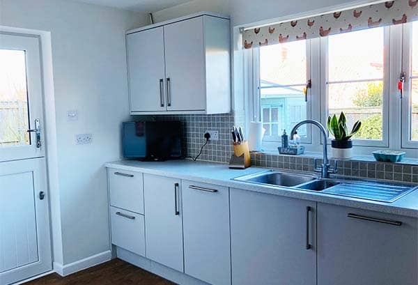 Dining area of the kitchen